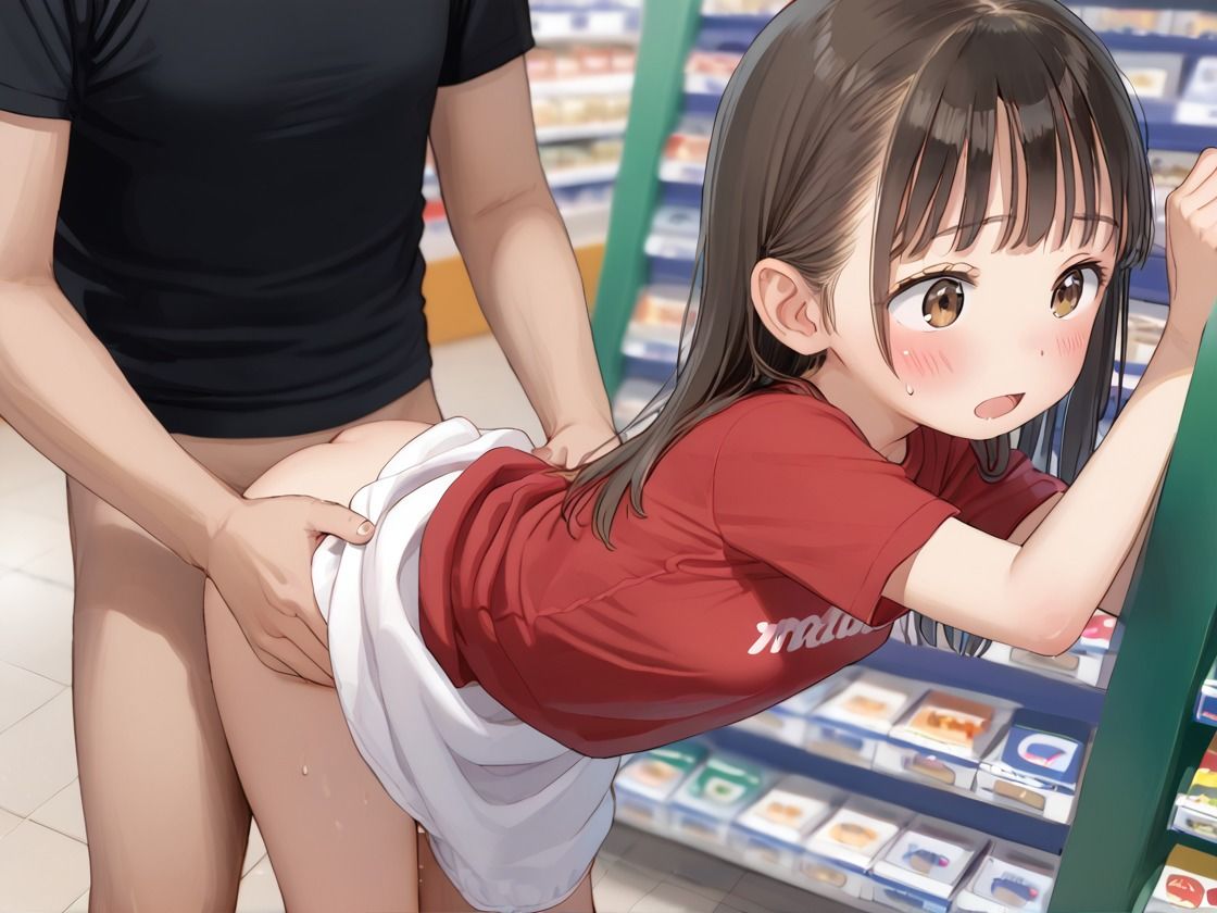 サンプル画像5:お願い  もうやめて  つるぺた少女の日常  〜お仕置き調教される万引き少女〜(ENA出版) [d_629213]