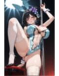 運動神経0のお母さんがポールダンスに挑戦するCG集