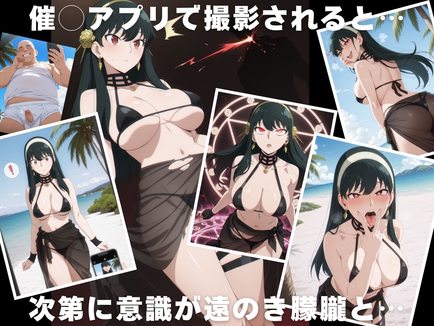 【催◯・水着・妊娠】ヨ●・フォージャー 画像2