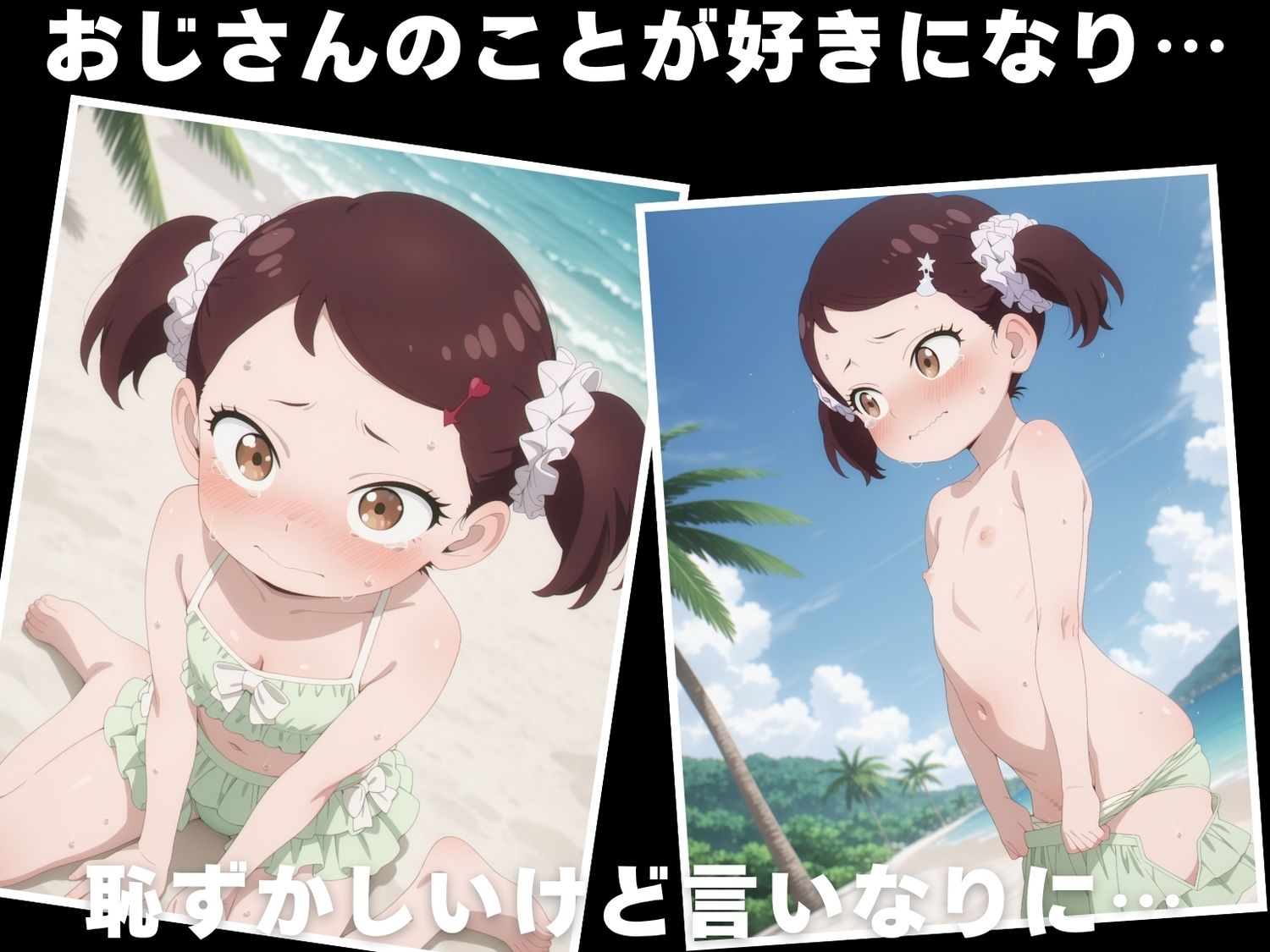 サンプル画像3:【催◯・水着・妊娠】ベ●キー・ブラックベル(沈黙のハグ) [d_629237]