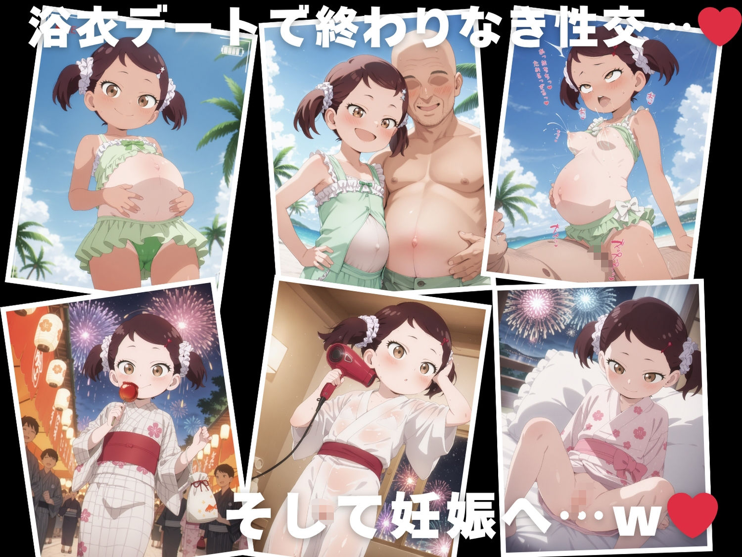 【催◯・水着・妊娠】ベ●キー・ブラックベル 画像10
