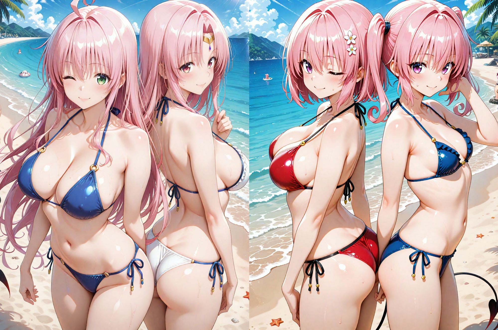 ToLOVEる デビルーク姉妹フルセット 〜ララ・モモ・ナナ・セフィの愛欲ハーレム〜 画像1