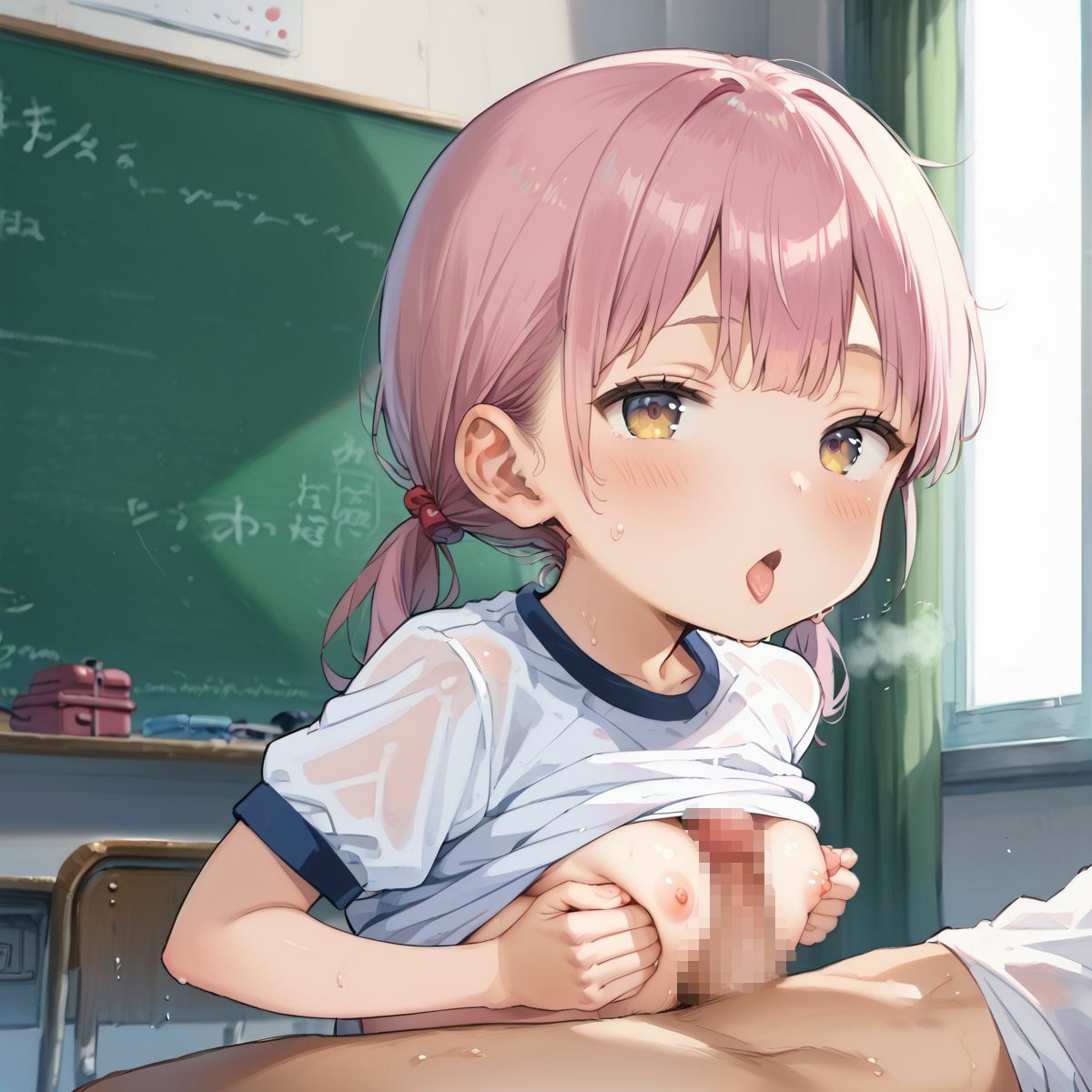 ぴちぴちブルマ少女のえっちな日常02 画像9