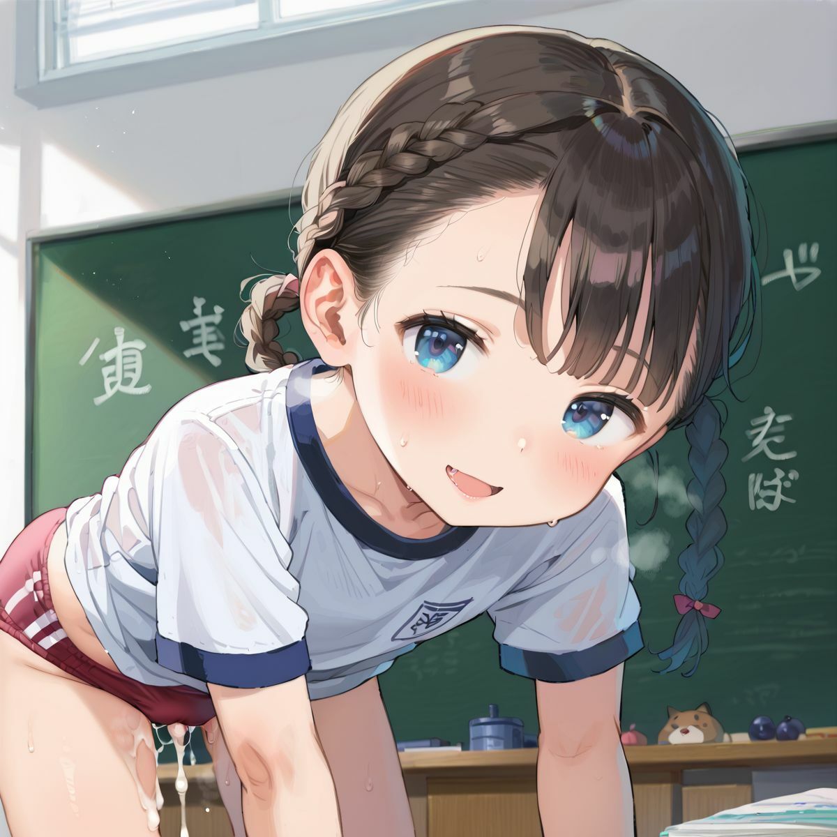 ぴちぴちブルマ少女のえっちな日常02 画像10