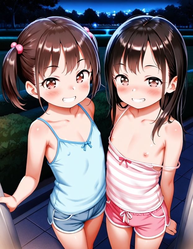 深夜の立ちんぼ少女その場で露出誘惑しちゃうちっぱいガールズvol.6_1