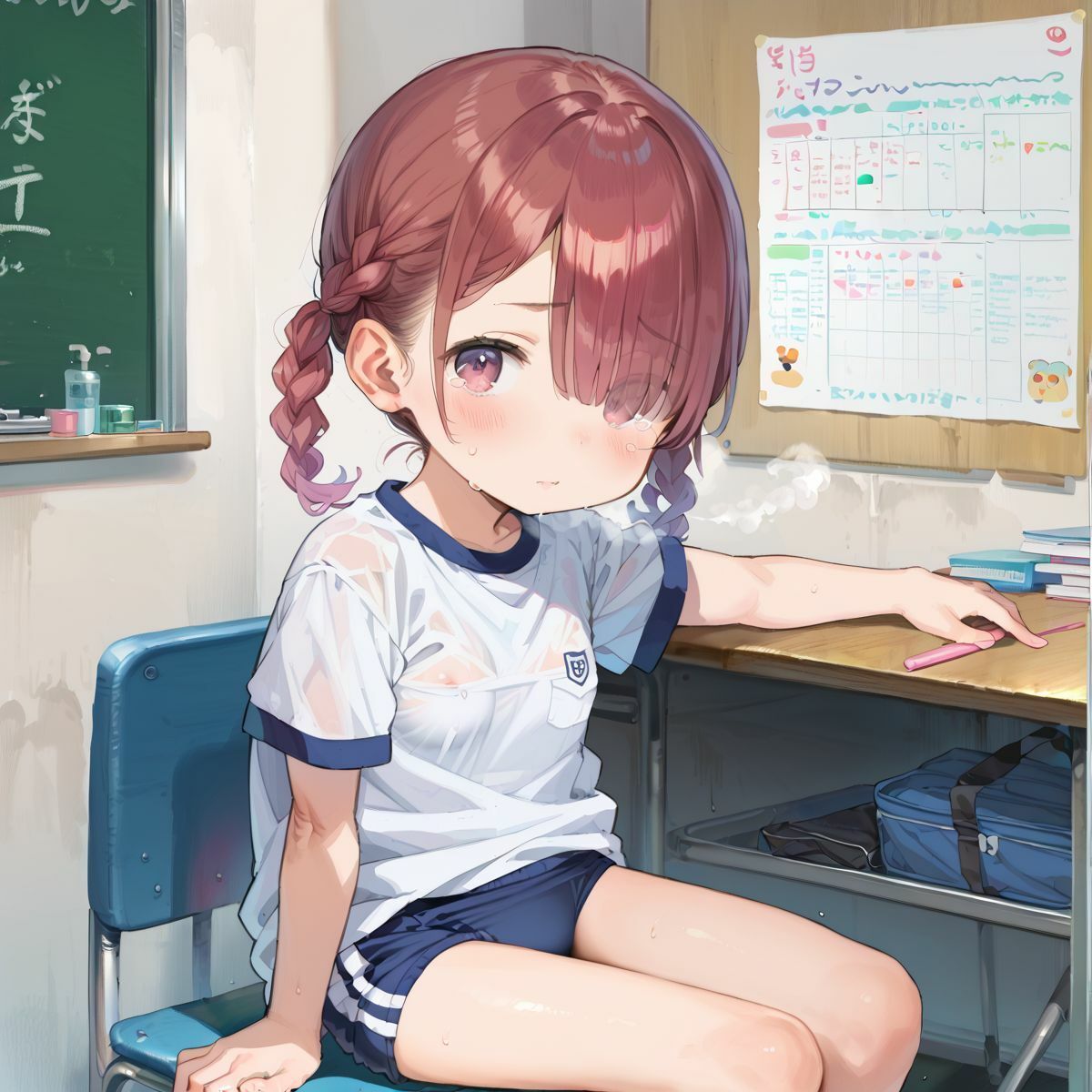 ぴちぴちブルマ少女のえっちな日常05 画像6