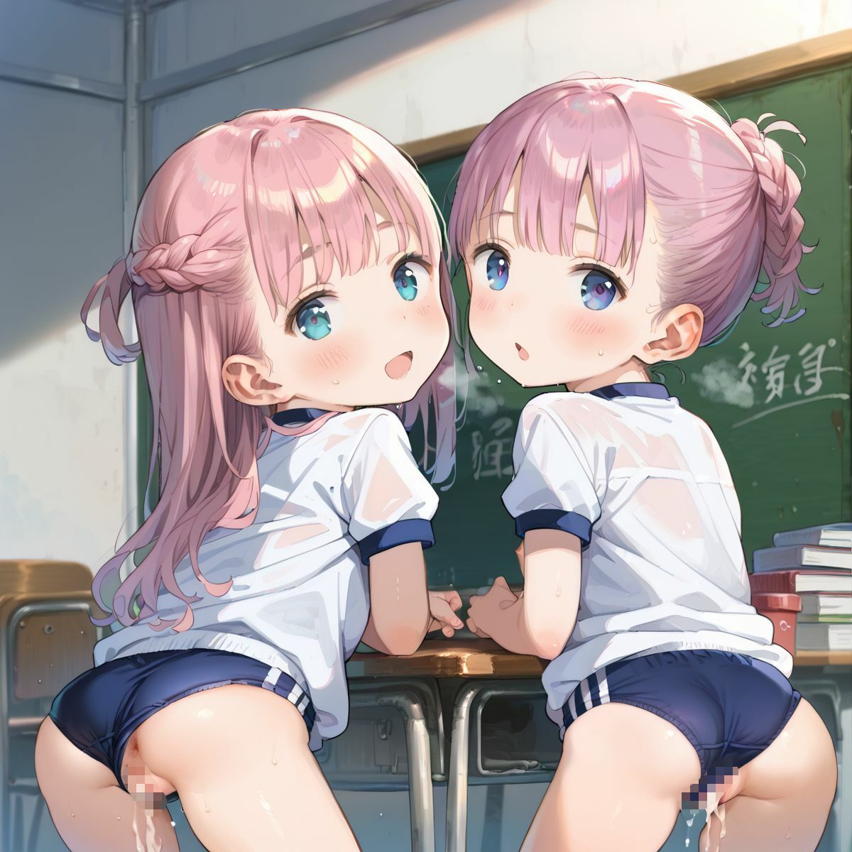 ぴちぴちブルマ少女のえっちな日常06 画像8