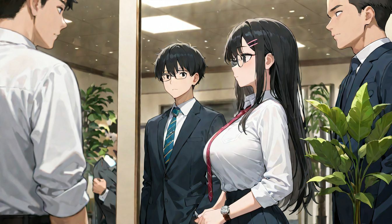 サンプル画像2:黒髪委員長の課外活動は変態どもの性処理委員会(ぱっこんクラブ) [d_629283]