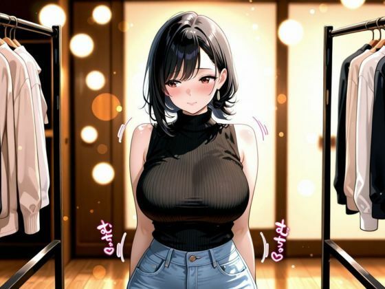 即堕ち人妻の試着室NTR 〜スキニー脱がされ他人棒にドロドロ快楽〜【500枚】 画像10