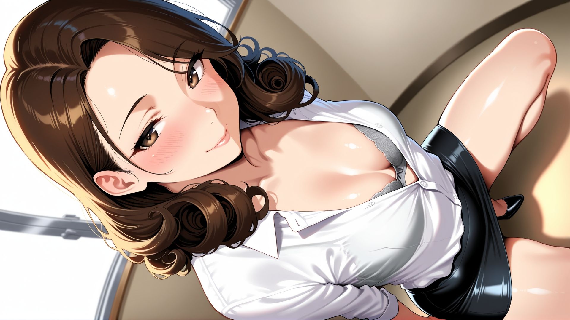 見せつけガールズ☆ 胸元、わざとです。 画像1