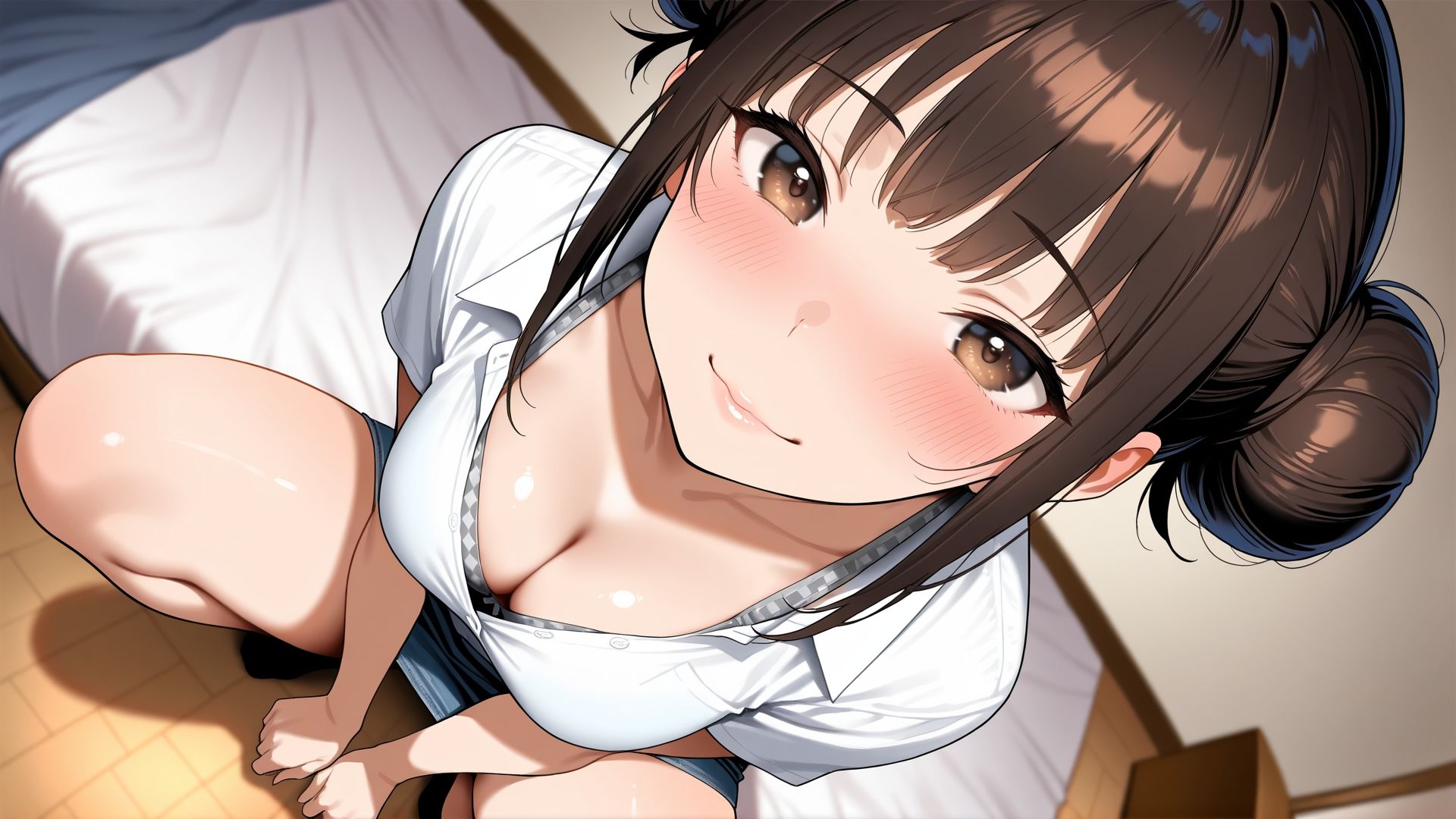 サンプル画像6:見せつけガールズ☆ 胸元、わざとです。(カズン) [d_629334]