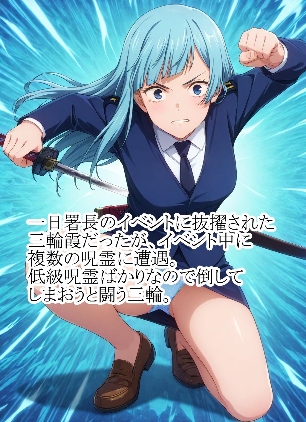 サンプル画像1:【R18】一日署長三輪霞の受難(のらねこ) [d_629358]