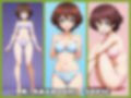 Girls underwear panties and bra 黒森峰編