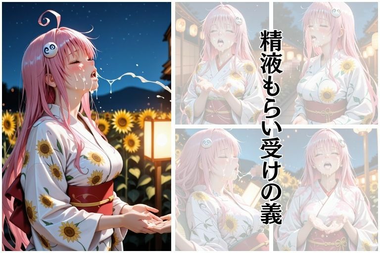 サンプル画像6:夏祭り  ララ・サタ●ン・デビルーク編(あい倶楽部) [d_629401]