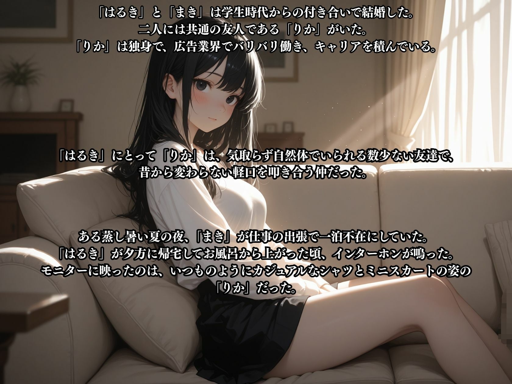 サンプル画像2:妻の友達と不倫した  止まらない愛液交換性交(スターブックス) [d_629402]