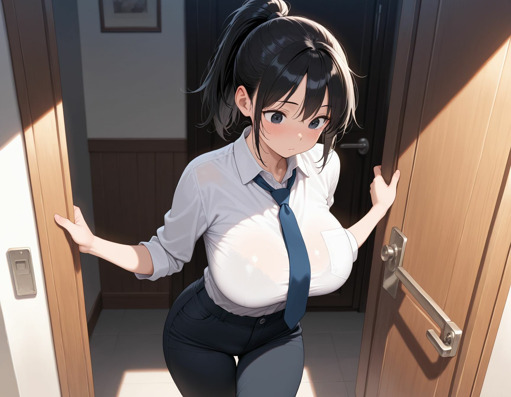 サンプル画像1:爆乳美女:この体の正しい使い方。スタイルのいい女は遊んでる(ょう 出版) [d_629403]