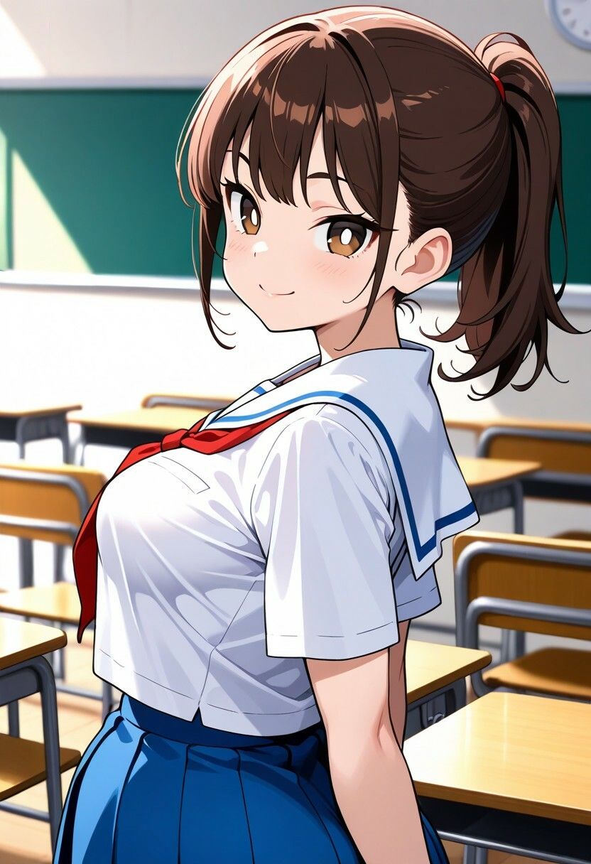 サンプル画像1:催●術は、最強です。〜学校の同級生を堕とす〜(催●先生) [d_629456]