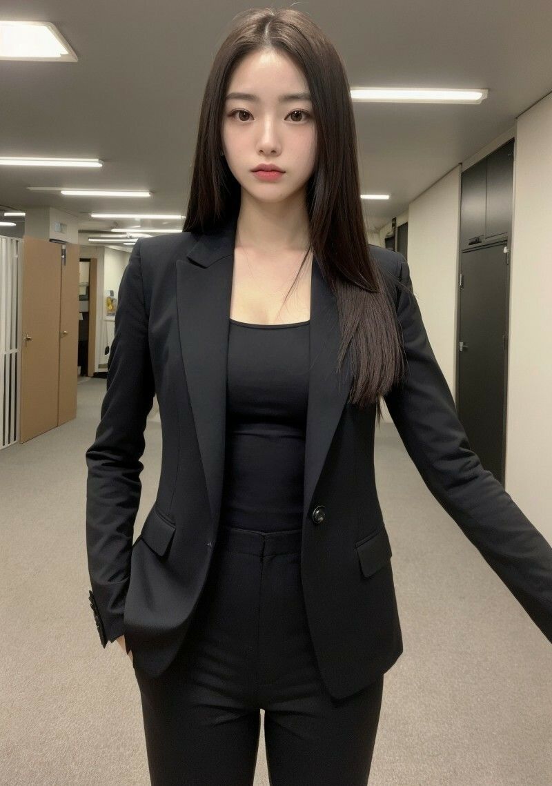 サンプル画像2:【美女名録】vol10.7  秘書の誘惑。冷たくても、惹かれてしまう。 198枚  【AIグラビア写真集】(AI美女制作参謀本部4課) [d_629481]