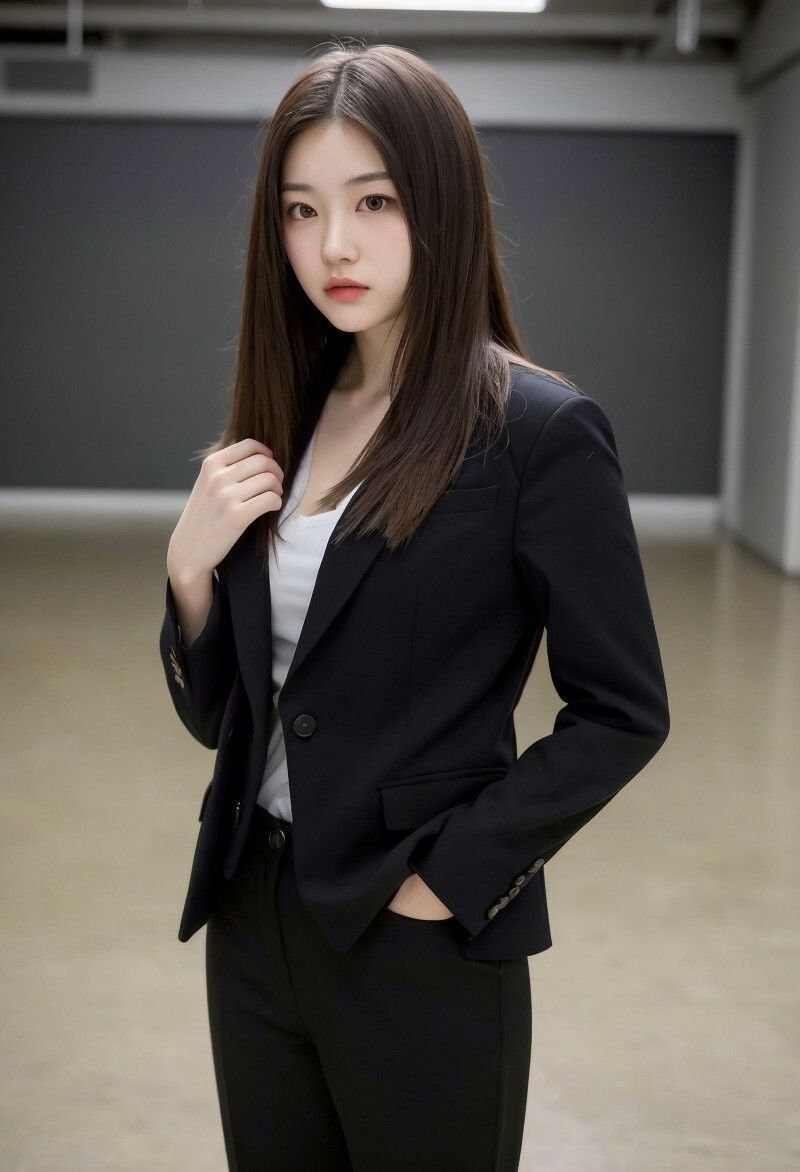【美女名録】vol10.7  秘書の誘惑。冷たくても、惹かれてしまう。 198枚  【AIグラビア写真集】 画像9