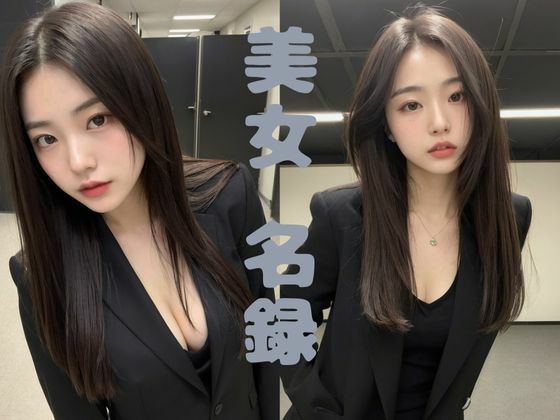 【美女名録】vol10.7  秘書の誘惑。冷たくても、惹かれてしまう。 198枚  【AIグラビア写真集】