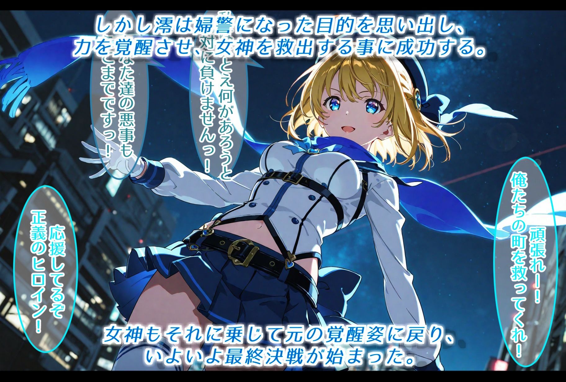 仇討ちに失敗した婦警魔法少女、敗北し、組織のご奉仕メイドにされる 画像8