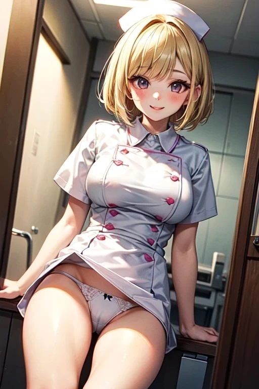 金髪ナースED治療パンチラ画像集 画像3