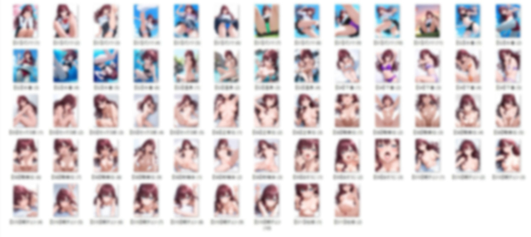 サンプル画像2:【5/30】I.S イラスト集（SDXL使用）(今夜のおかず) [d_629556]