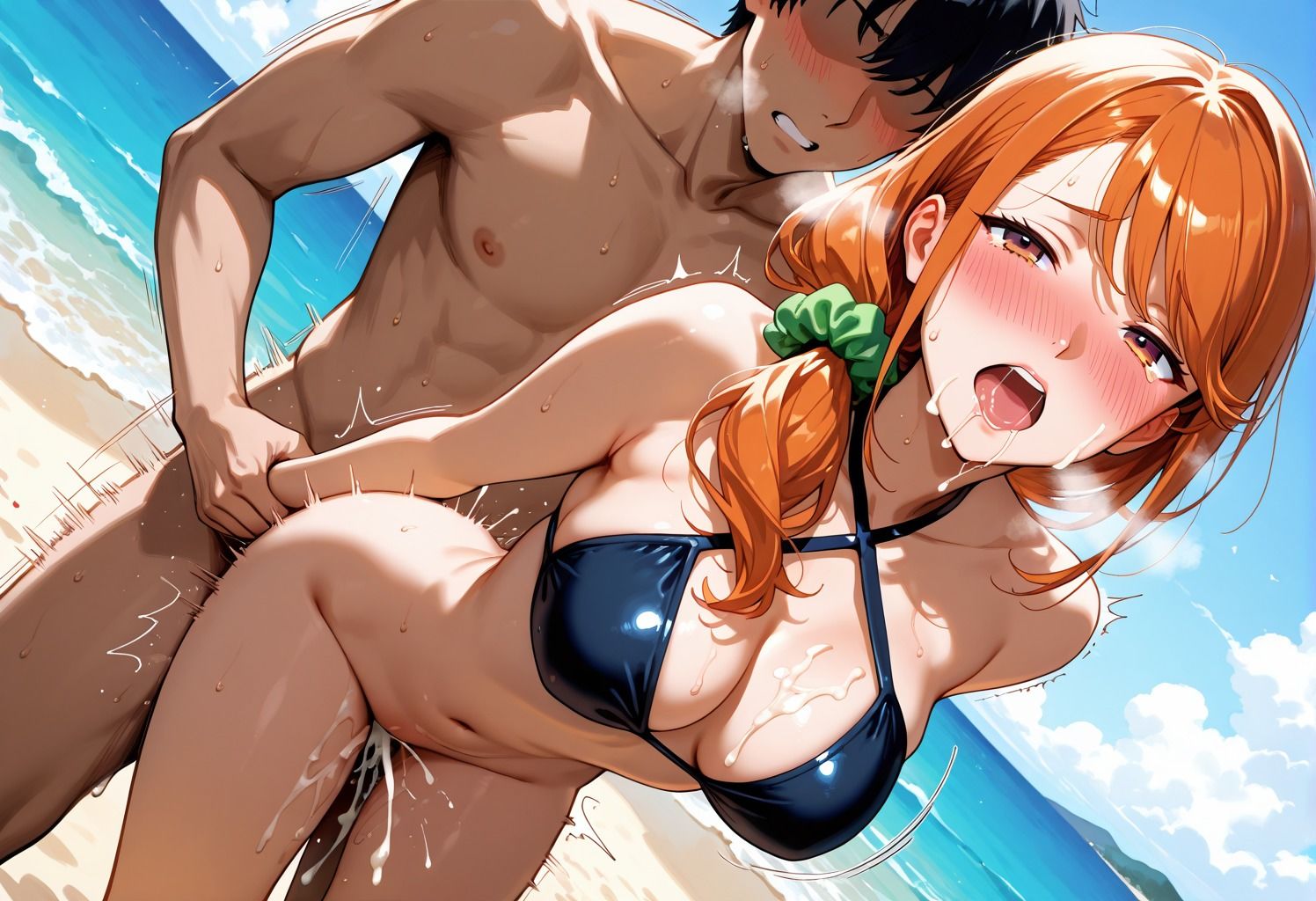 サンプル画像3:種付けビーチ 〜従順マンコに突かれたい〜 Case.05(good up本舗) [d_629591]