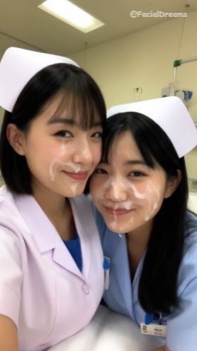 サンプル画像3:顔射後の余韻 – ナース編 Vol.3(FacialDreams) [d_629608]