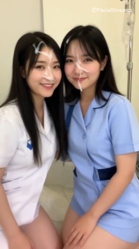 サンプル画像5:顔射後の余韻 – ナース編 Vol.3(FacialDreams) [d_629608]