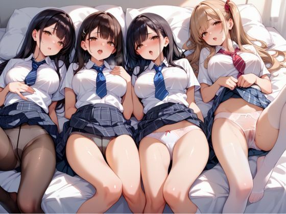 サンプル画像1:種付ハーレム  巨乳女子校生(ちゅるちゅる) [d_629716]