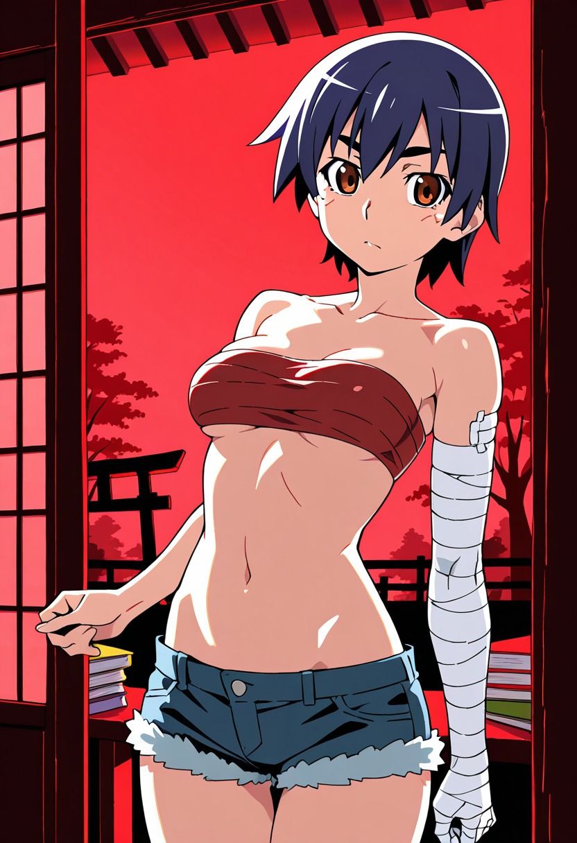 サンプル画像2:レイニーデビル  神原駿河(にくにんラーメン) [d_629802]