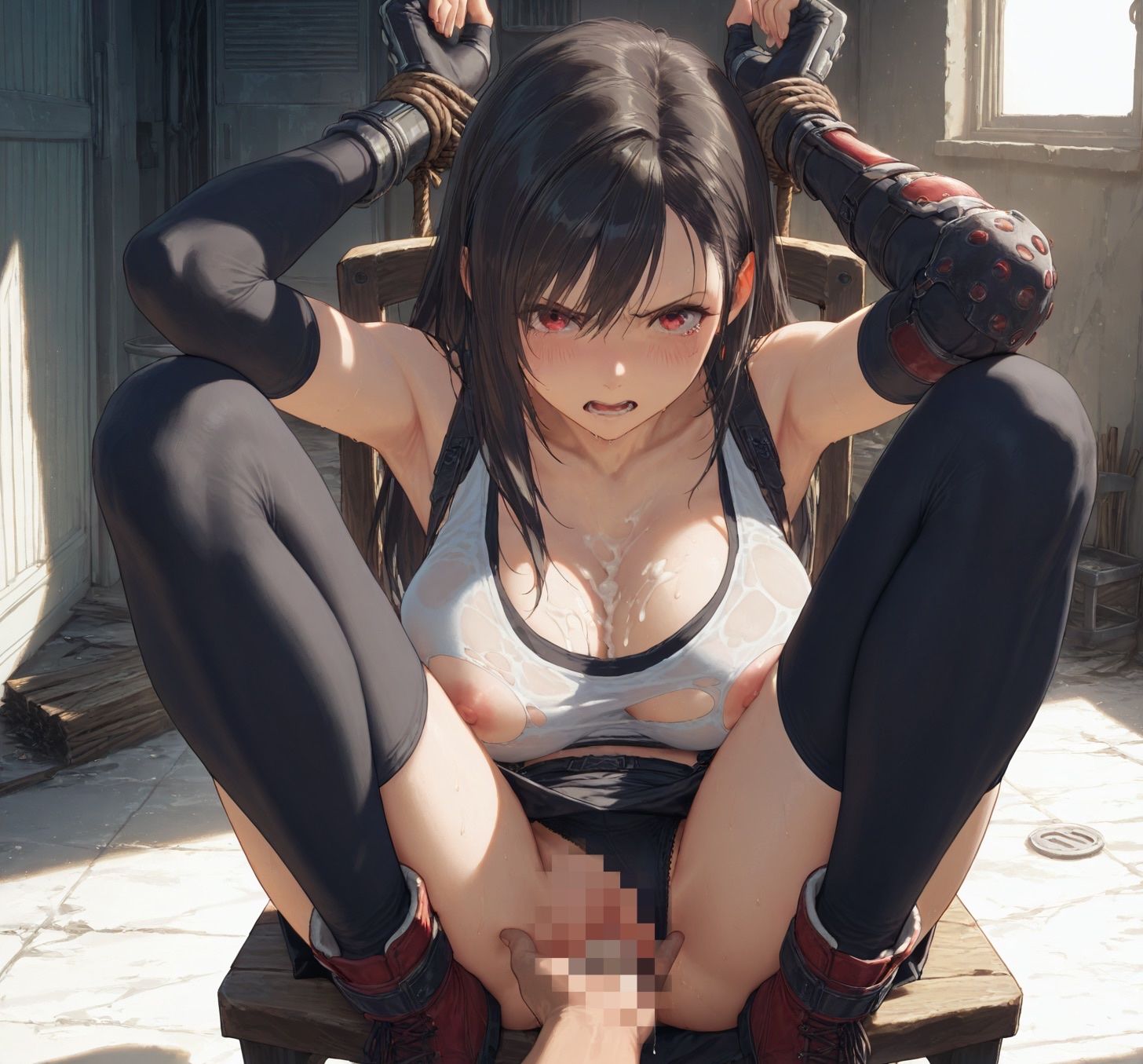 サンプル画像5:ティファ、捕まった！【Vol.2】【全63枚】(Fallasleep) [d_629865]