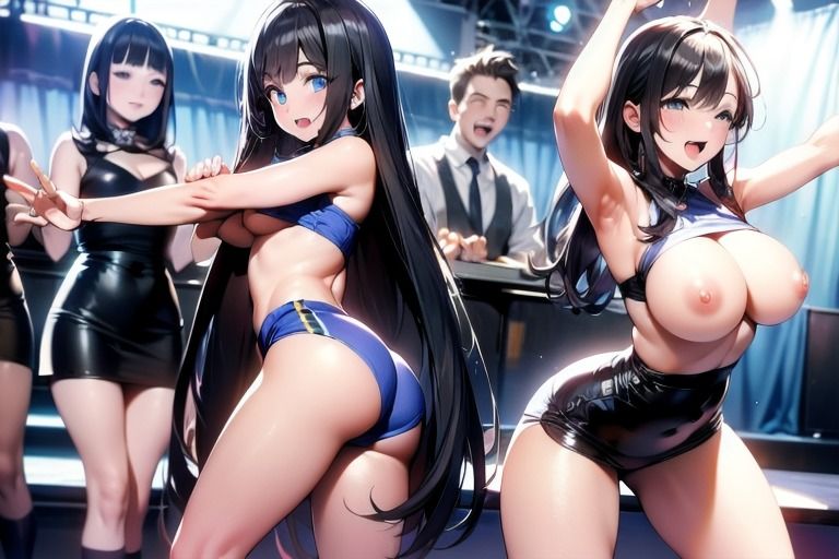 サンプル画像4:ストリップショーをする女の子達！7(はるはるぽん) [d_629891]