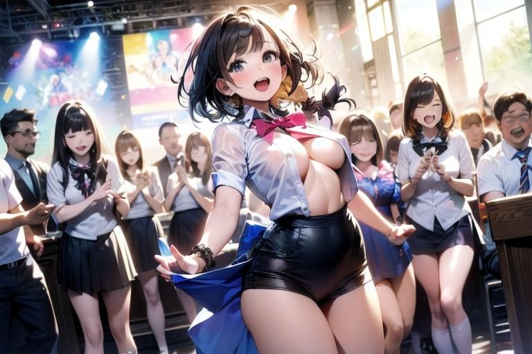 サンプル画像6:ストリップショーをする女の子達！7(はるはるぽん) [d_629891]