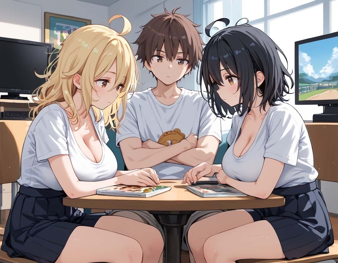 サンプル画像5:皆が狙ってるお姉ちゃんを寝取らせてみた2(りんそう) [d_629952]