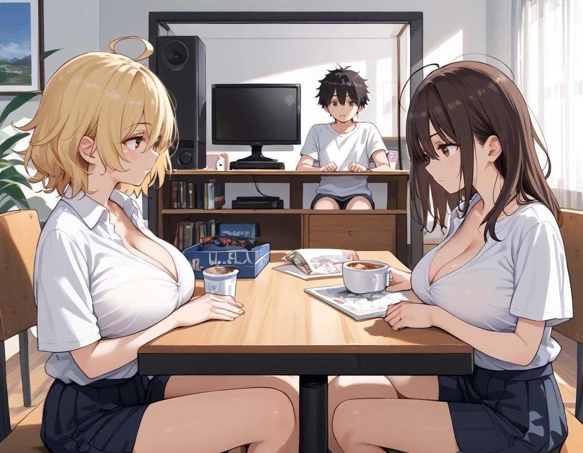 サンプル画像6:皆が狙ってるお姉ちゃんを寝取らせてみた2(りんそう) [d_629952]