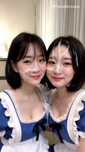 サンプル画像1:顔射後の余韻 – メイド編 Vol.3(FacialDreams) [d_629960]