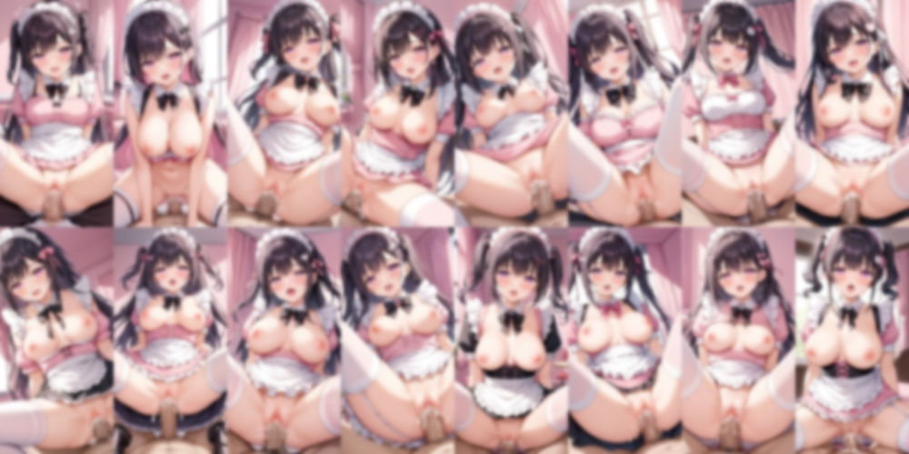 ご奉仕ピンクメイドに中出し放題【500枚】 画像2