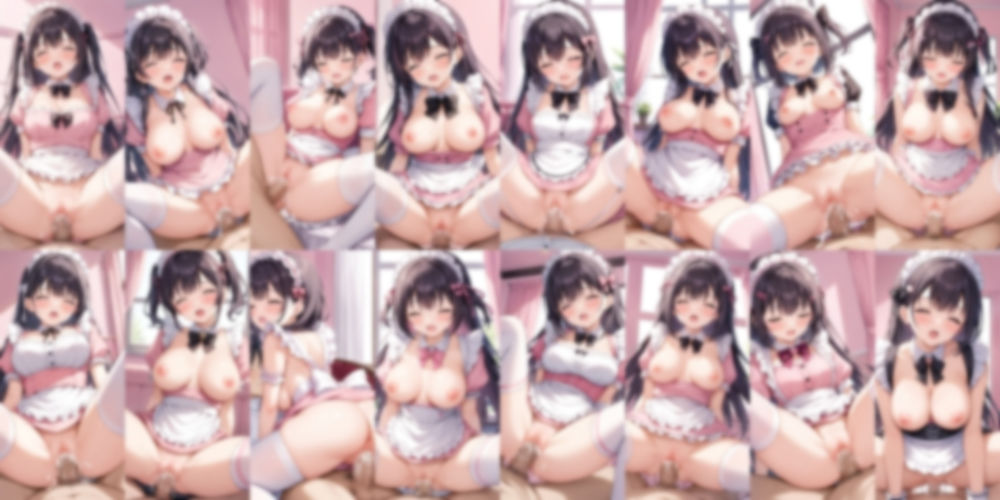 ご奉仕ピンクメイドに中出し放題【500枚】 画像5