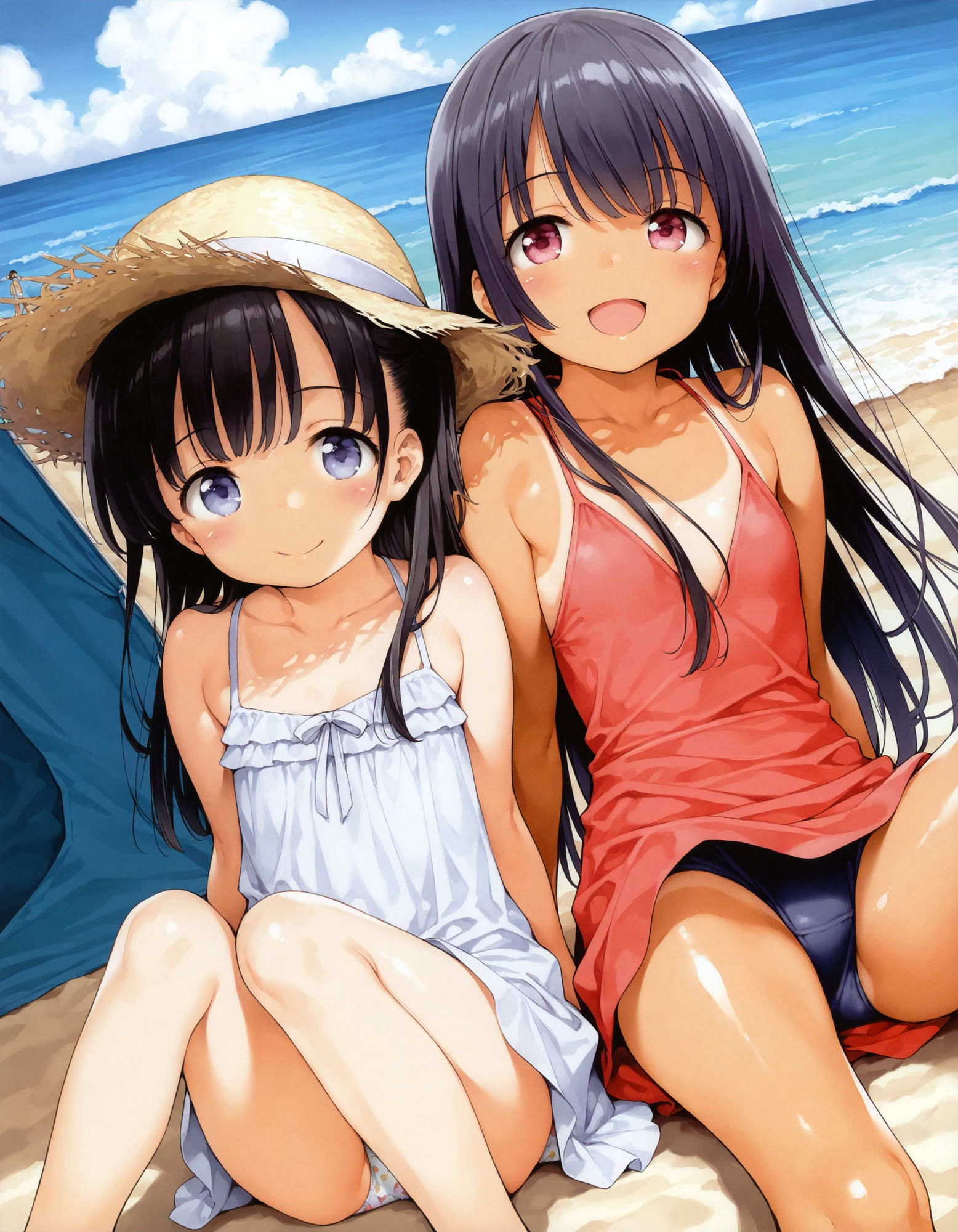 サンプル画像4:〇リっ子の座りパンチラ〜ワンピース編〜(Starrysky) [d_630013]