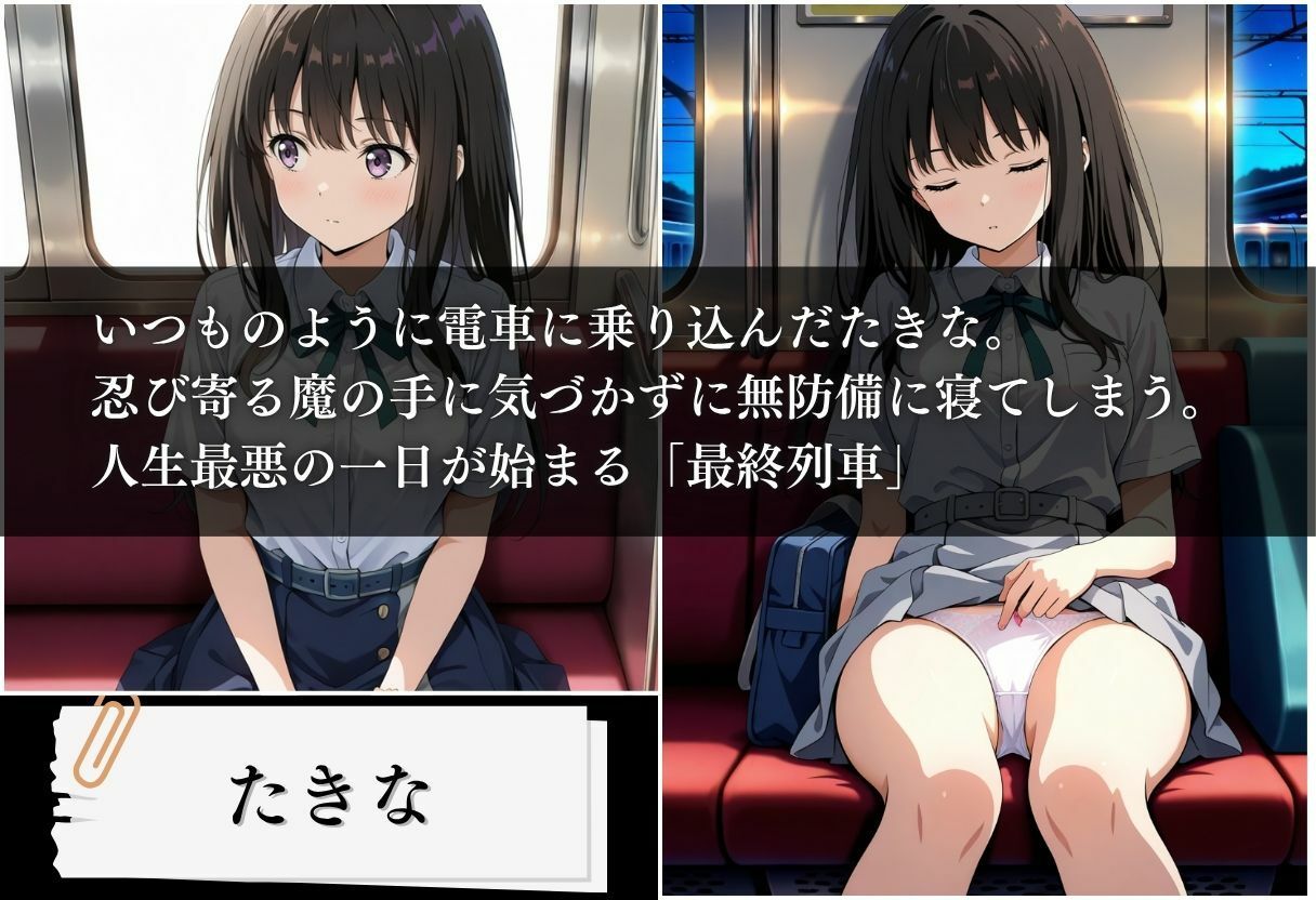 最終列車 妊娠という裏任務 〜井ノ上たきな編〜 画像1