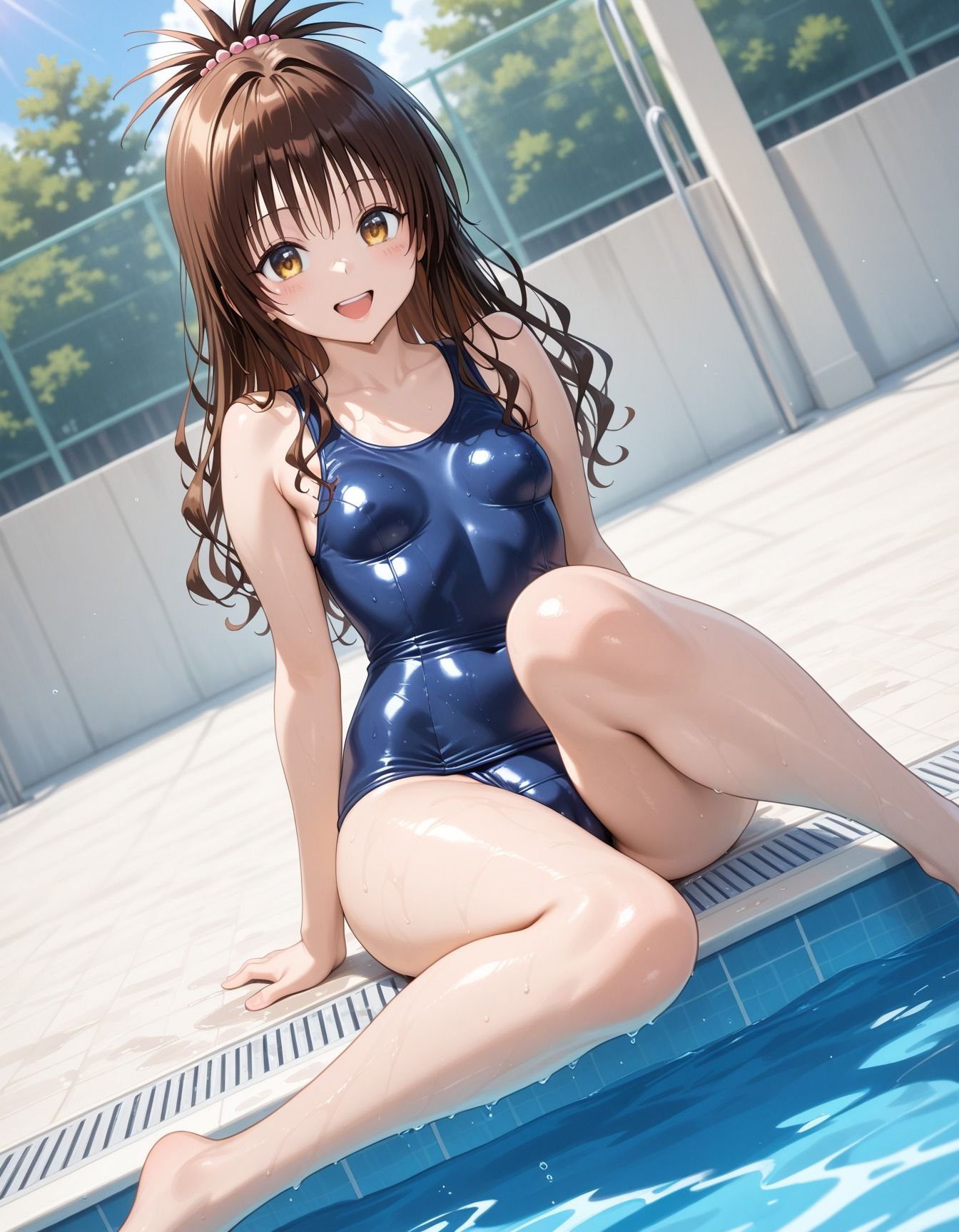 サンプル画像1:キモ教師に補習と騙され犯●れたスク水少女(ぽりっしゅ本舗) [d_630158]