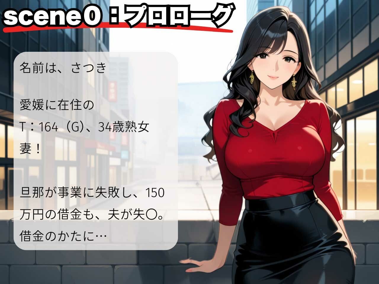 サンプル画像2:夫専用まんこを凌●されるも、まさかの快楽堕ち！借金のかたに…(制服物語) [d_630239]