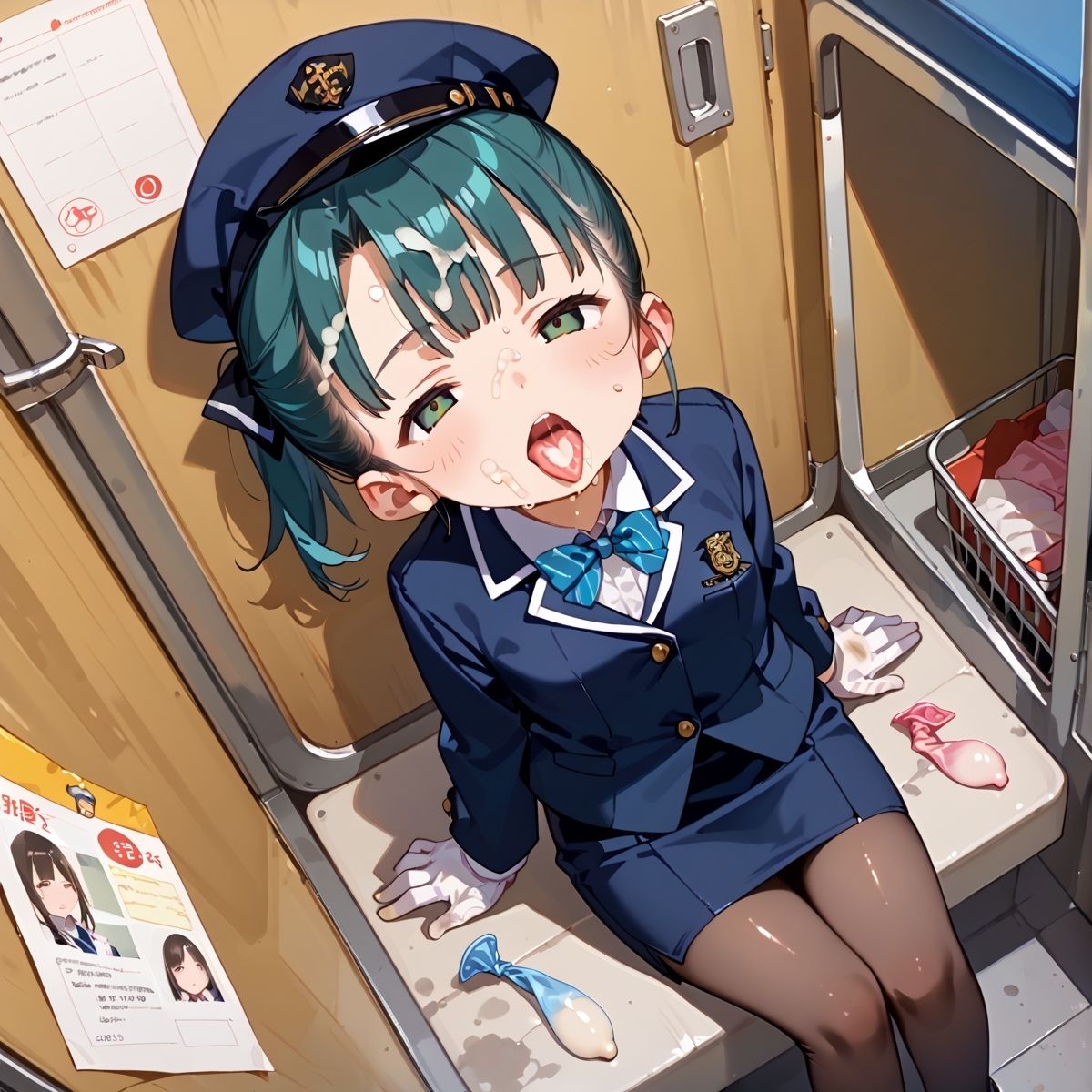 少女を拉致って廃バスに監禁!バスガイドコスさせて犯した件パート41