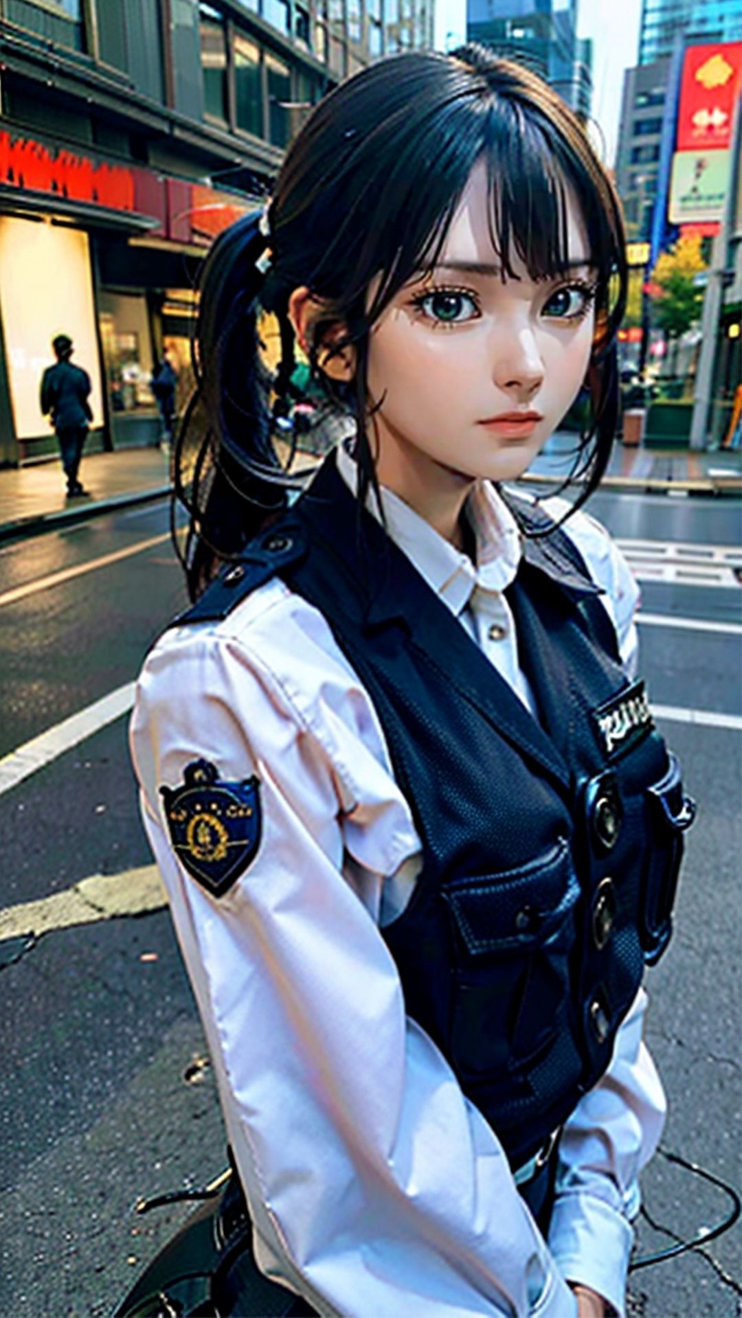 サンプル画像1:婦警さんになった副長のお疲れパンツとけしからん画像集(ステイブルスト) [d_630403]