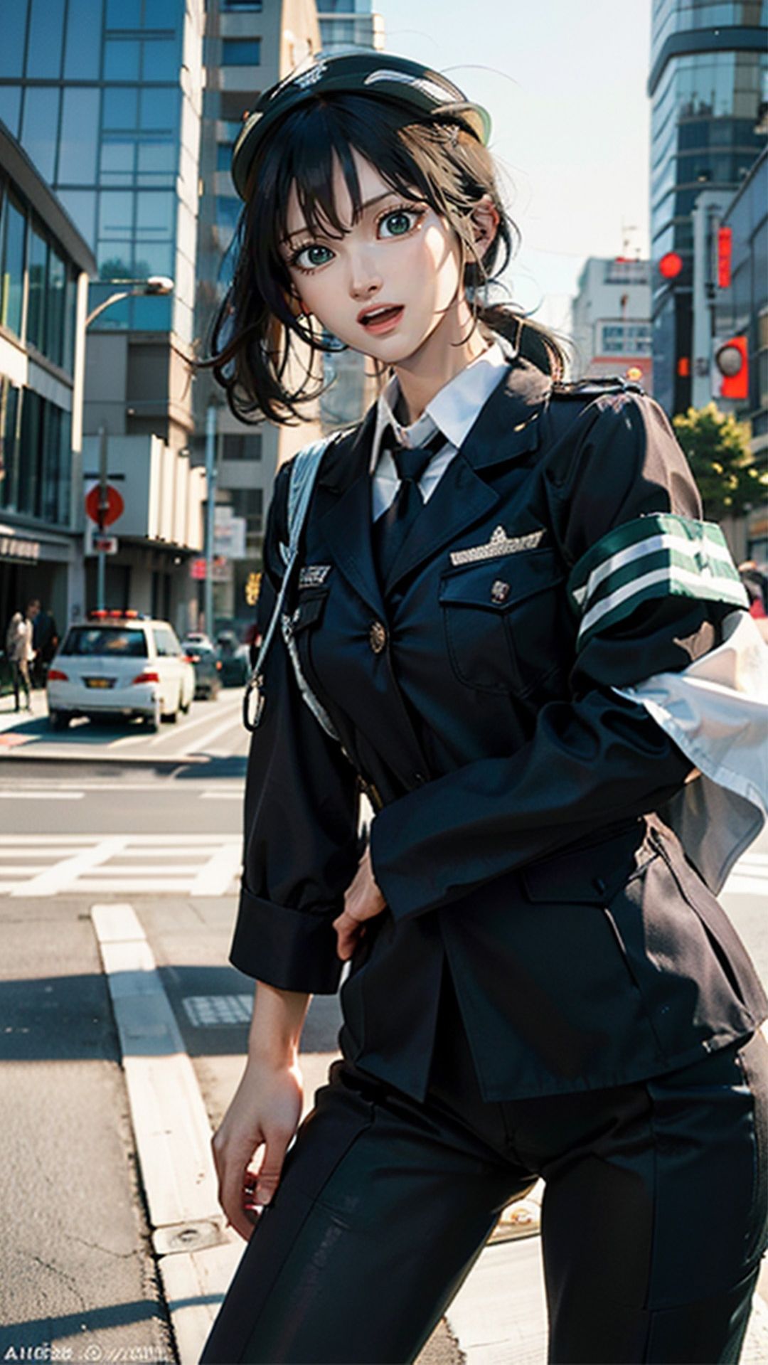 サンプル画像2:婦警さんになった副長のお疲れパンツとけしからん画像集(ステイブルスト) [d_630403]