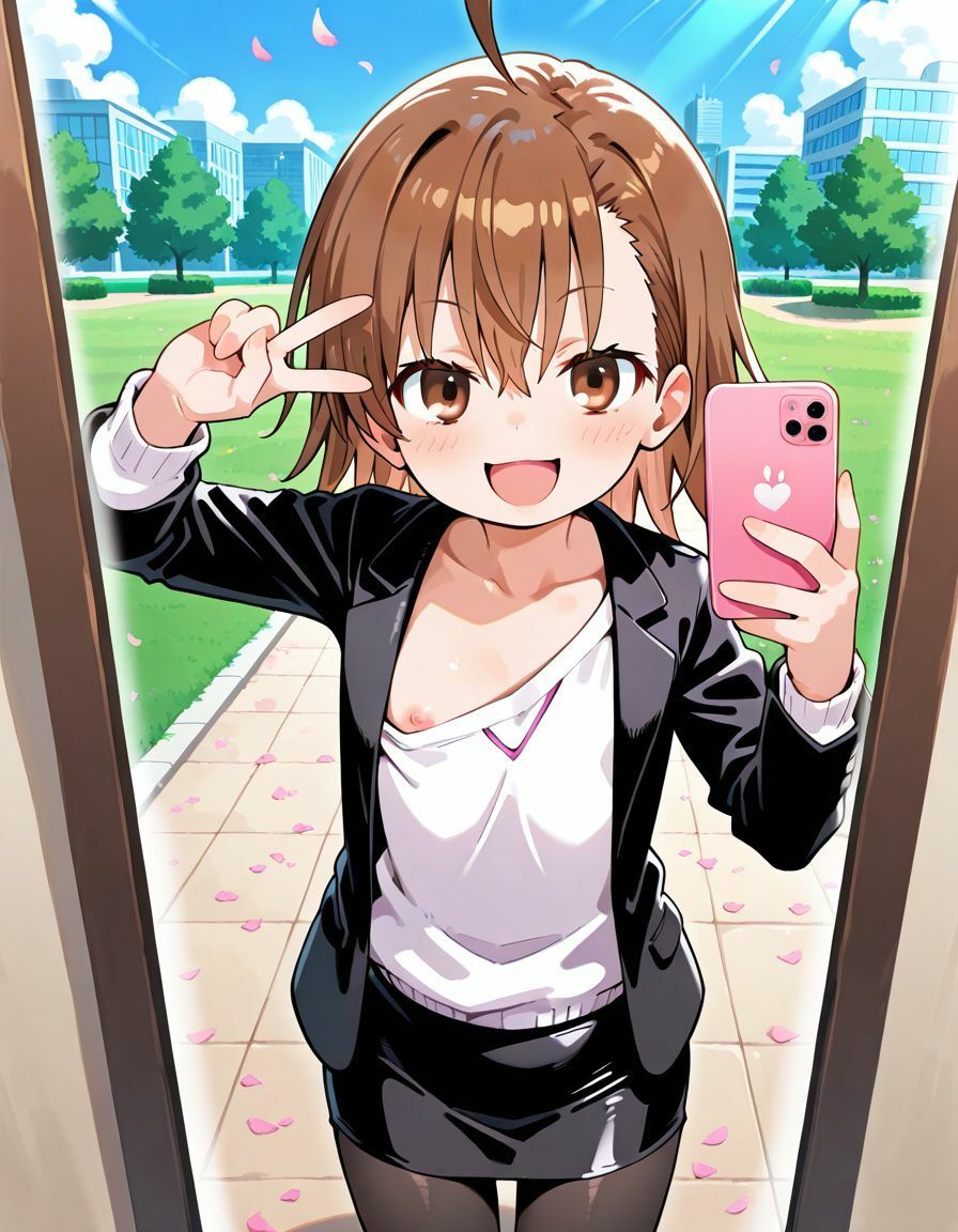 サンプル画像2:チビミサカちゃんとドスケベH部 vol.3(PICT-AI) [d_630474]