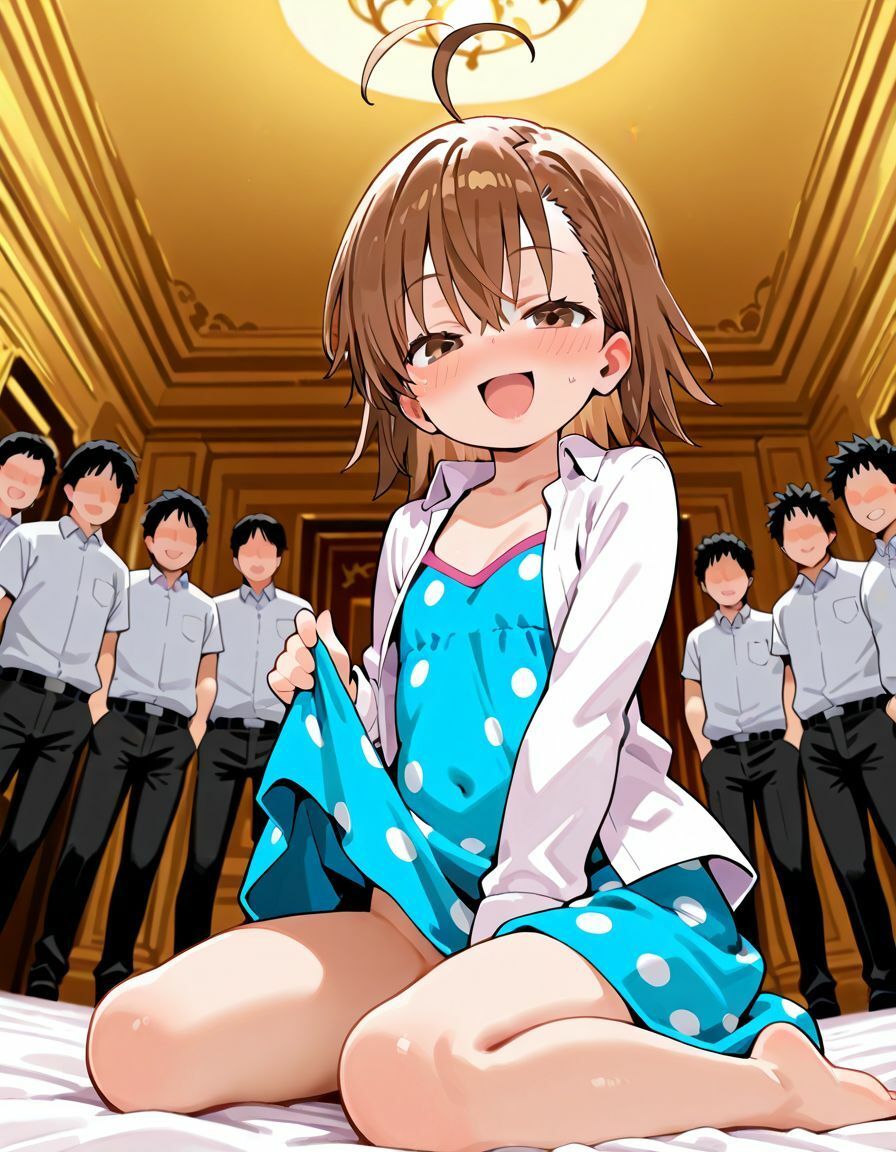 サンプル画像4:チビミサカちゃんとドスケベH部 vol.3(PICT-AI) [d_630474]