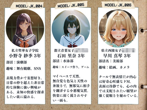 サンプル画像3:監禁撮影 〜現役女子校生 制服モデル希望の末路〜(ひみつ基地) [d_630493]